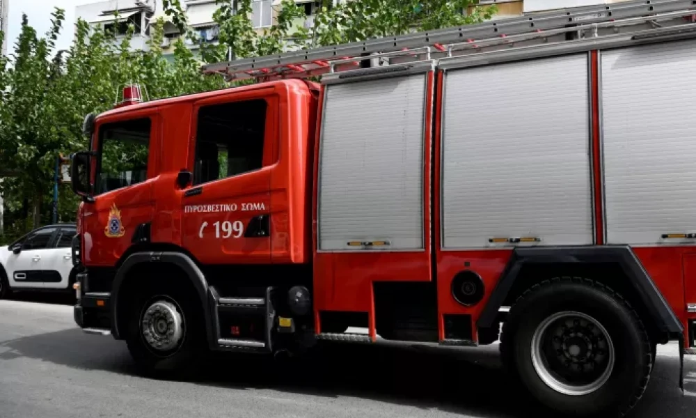 Υπό μερικό έλεγχο τέθηκε η φωτιά σε δασική έκταση στα Πλατανάκια Βοιωτίας